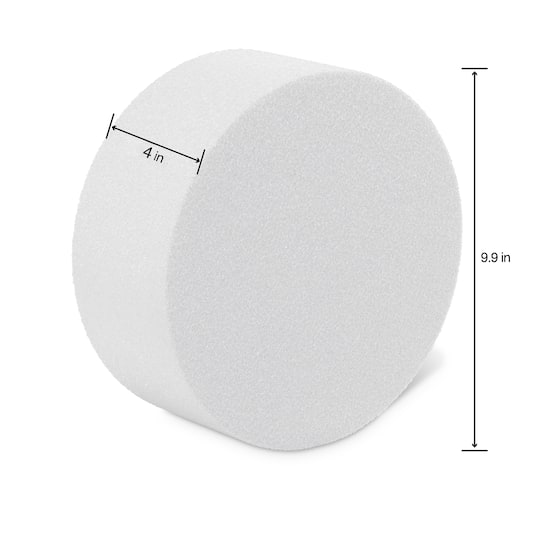 FloraCraft® CraftFōM Round Cake Form White